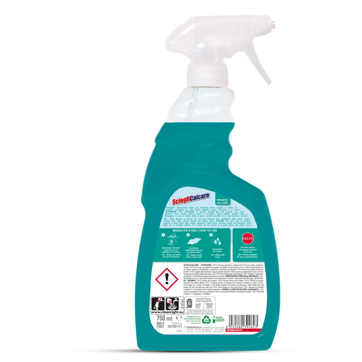 Limescale Remover 750 ML Italchimica