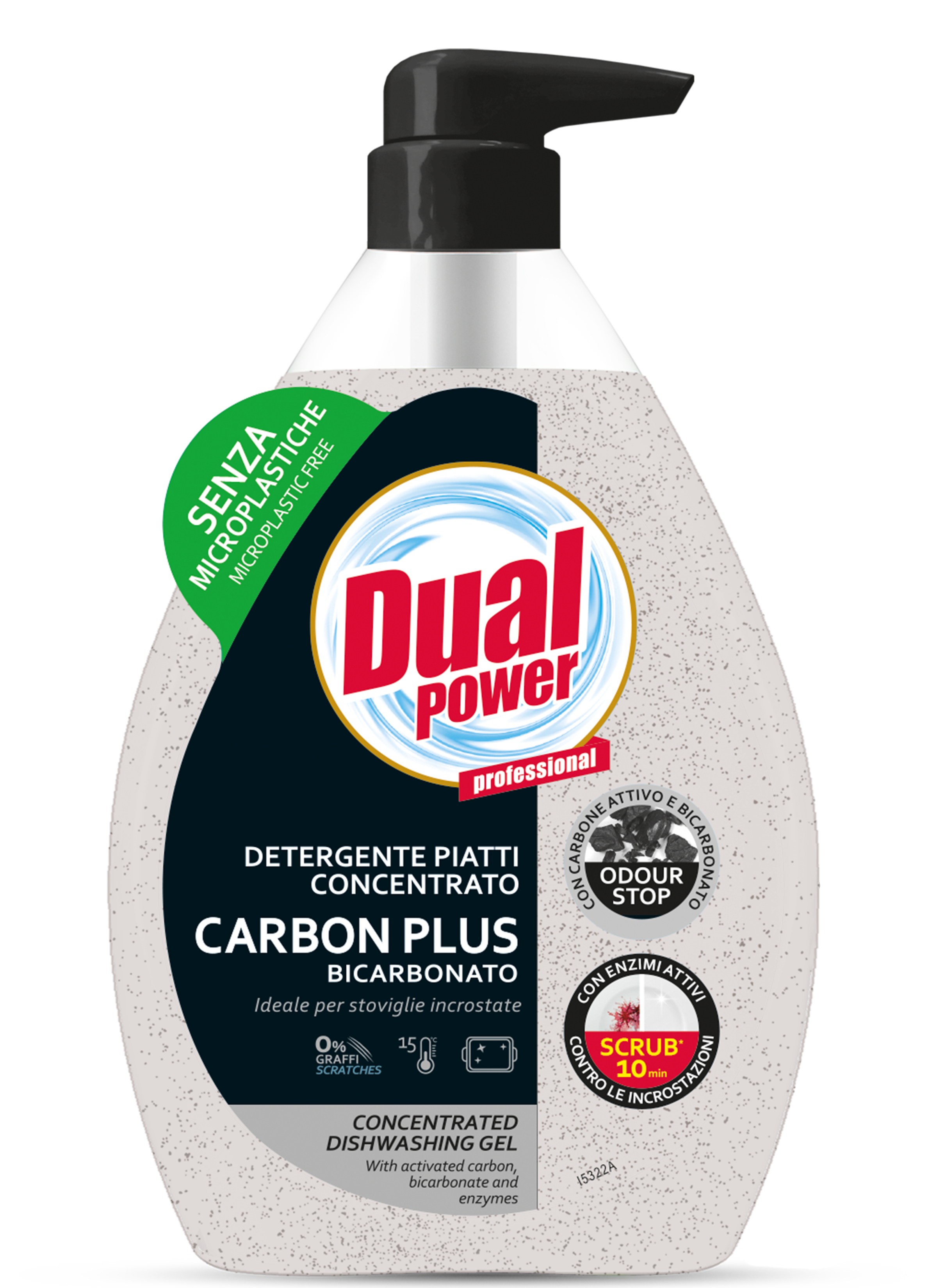 Washing Up liquid CARBON PLUS Bicarbonate – 600ml